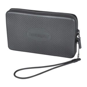 Havaianas 
•Mini Beach Bag/Phone Carrier 
•Rubberized 
•Wrist Strap
•Black